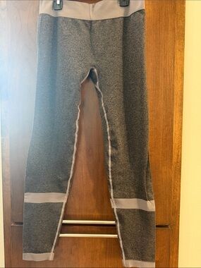Asics Gray Seamless Girls' Active Leggings